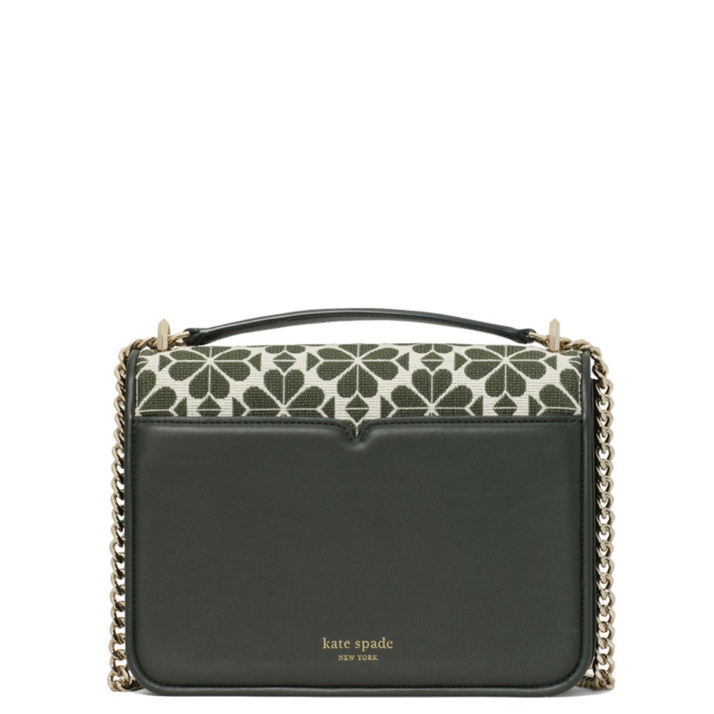 Kate Spade SIGNATURE SPADE FLOWER JAQUARD GREEN MULTI - Picture 4 of 9